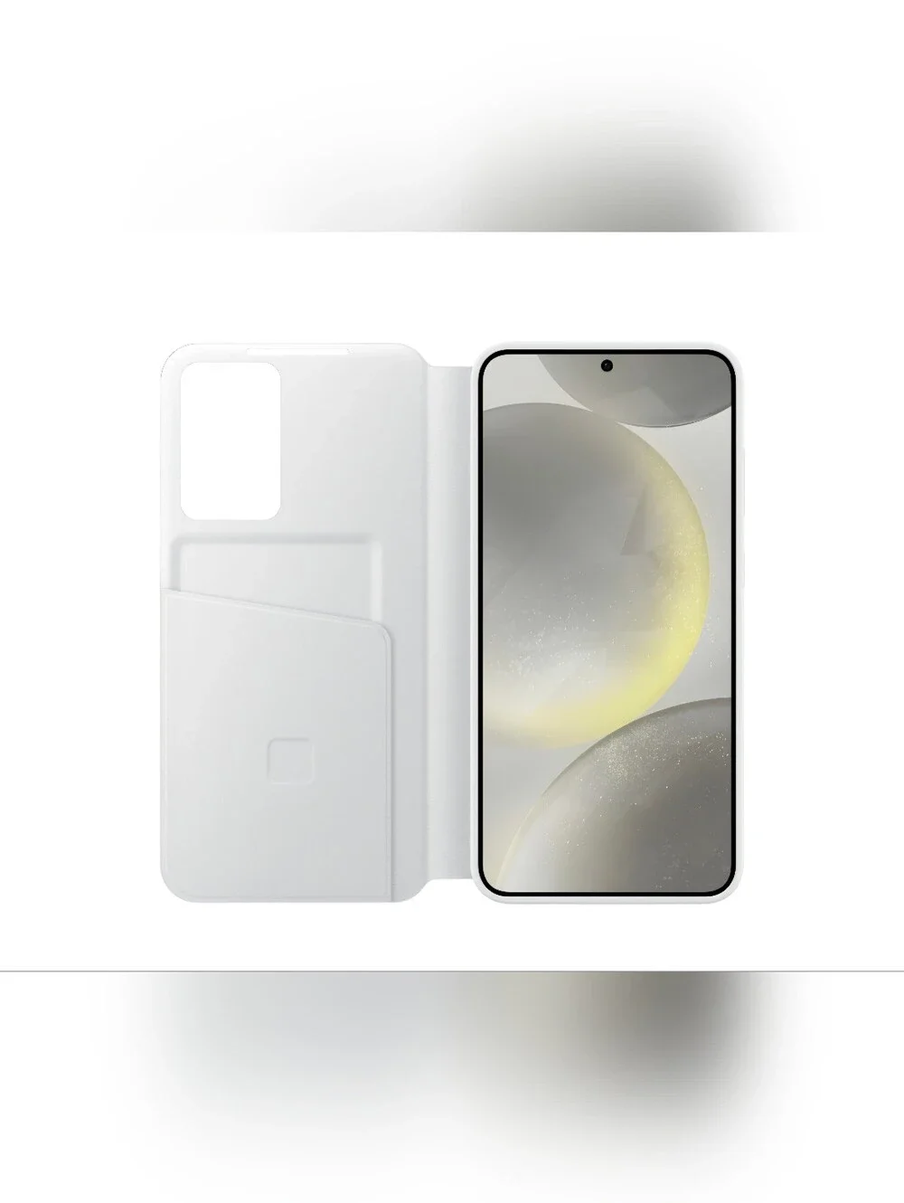 Galaxy S24 Ultra S-View Wallet Case, White